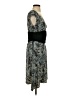 Max Studio Paisley Teal Cocktail Dress Size S (estimated) - photo 4