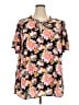 BLOOMCHIC 100% Rayon Pink Short Sleeve Blouse Size 18 - 20 - photo 1