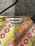 Sandro 100% Silk Paisley Brown Casual Dress Size EU (FR) 38 / US 6 - photo 7