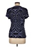 212 Collection Blue Short Sleeve Blouse Size M - photo 2