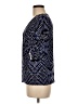 212 Collection Blue Short Sleeve Blouse Size M - photo 5