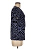 212 Collection Blue Short Sleeve Blouse Size M - photo 4