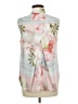 Ted Baker London 100% Polyester Ivory Sleeveless Blouse Size 8 (3) - photo 2