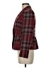 Talbots Plaid Burgundy Wool Blazer Size 8 (petite) - photo 5
