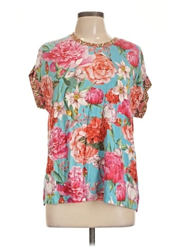 Johnny Was Short Sleeve Blouse (view 1)