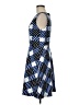 Talbots Argyle Blue Casual Dress Size 8 - photo 5