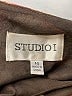 Studio 1 100% Polyester Paisley Brown Cocktail Dress Size 14 - photo 7