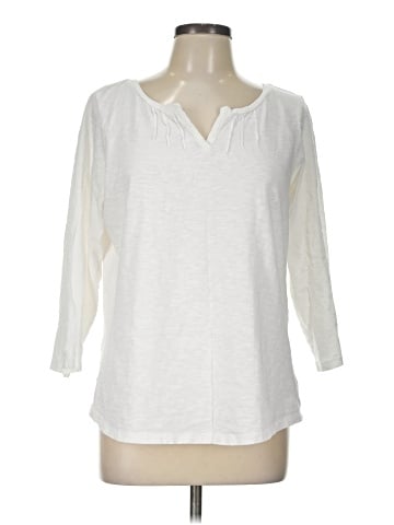 Talbots 3/4 Sleeve T-Shirt (view 1)