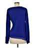 Elie Tahari 100% Polyester Blue Long Sleeve Blouse Size M - photo 2