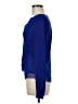 Elie Tahari 100% Polyester Blue Long Sleeve Blouse Size M - photo 5