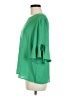 Gibson Latimer 100% Polyester Green 3/4 Sleeve Blouse Size M - photo 5