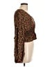 AFRM Brown Long Sleeve Blouse Size L - photo 4