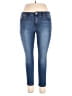 Nine West Hearts Blue Jeans Size 14 - photo 1