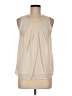 Monteau 100% Polyester Ivory Sleeveless Blouse Size M - photo 1