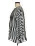 Chaps 100% Polyester Stripes Silver 3/4 Sleeve Blouse Size L - photo 5