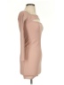 PrettyLittleThing Solid Tan Cocktail Dress Size 2 - photo 4