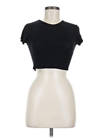 PrettyLittleThing Short Sleeve Turtleneck (view 1)
