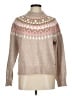 Tommy Hilfiger Chevron-herringbone Tan Pullover Sweater Size M - photo 1