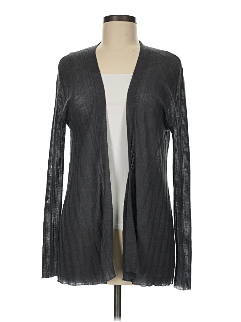 Pre-owned Kokun Cashmere Cardigan Sweater In Gray