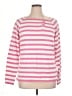Talbots 100% Cotton Pink Long Sleeve Top Size XL - photo 1