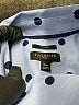 Talbots Polka Dots Blue Long Sleeve Button-Down Shirt Size 16 - photo 7