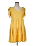 Max Studio Yellow Casual Dress Size XL - photo 1