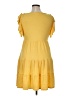 Max Studio Yellow Casual Dress Size XL - photo 2