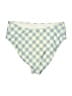 Summersalt Checkered-gingham Ivory Swimsuit Bottoms Size 8 - photo 2