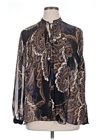 Chico's Long Sleeve Blouse (view 1)