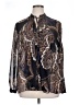 Chico's 100% Polyester Paisley Black Long Sleeve Blouse Size XL (3) - photo 1