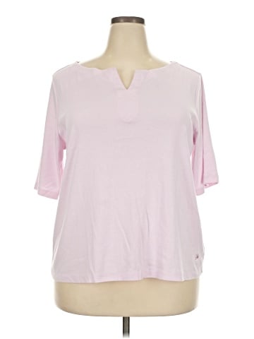 Gloria Vanderbilt 3/4 Sleeve T-Shirt (view 1)