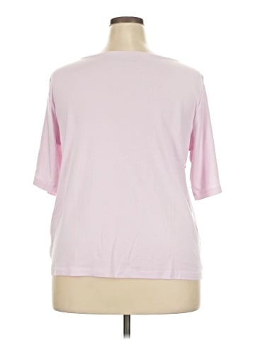 Gloria Vanderbilt 3/4 Sleeve T-Shirt (view 2)