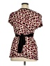 AB Studio Print Brown Casual Dress Size XL - photo 2