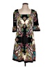 ECI Paisley Black Casual Dress Size 10 - photo 1