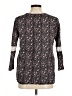 Tommy Hilfiger Black 3/4 Sleeve Blouse Size M - photo 2