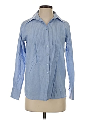 CAbi Long Sleeve Button-Down Shirt (view 1)