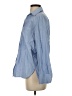 CAbi 100% Cotton Blue Long Sleeve Button-Down Shirt Size S - photo 5