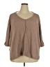 Zenana Brown Pullover Sweater Size 2X - photo 1