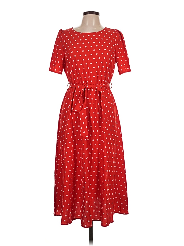 Pre-owned Shein Casual Dress In Red