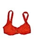 Unbranded Solid Red Orange Swimsuit Top Size S (estimated) - photo 2