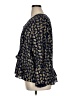 MICHAEL Michael Kors 100% Polyester Blue 3/4 Sleeve Blouse Size XL - photo 5
