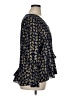 MICHAEL Michael Kors 100% Polyester Blue 3/4 Sleeve Blouse Size XL - photo 4