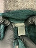 Eddie Bauer 100% Polyester Marled Solid Teal Black Turtleneck Sweater Size S - photo 7