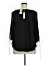 Spense 100% Polyester Black 3/4 Sleeve Blouse Size XL - photo 2