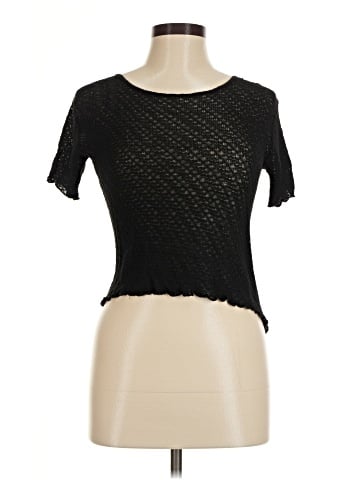 Joan Vass Short Sleeve Top (view 1)