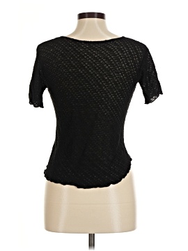 Joan Vass Short Sleeve Top (view 2)