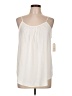 Faded Glory 100% Polyester Ivory Sleeveless Blouse Size L - photo 1