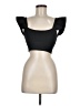 Bella Barnett Black Short Sleeve Top Size M - photo 1