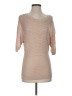 Express Tan 3/4 Sleeve Top Size S - photo 1