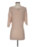 Express Tan 3/4 Sleeve Top Size S - photo 2
